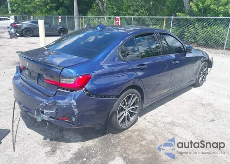 2020 BMW 330I z USA, uszkodzony, nr VIN 3MW5R1J05L8B06788